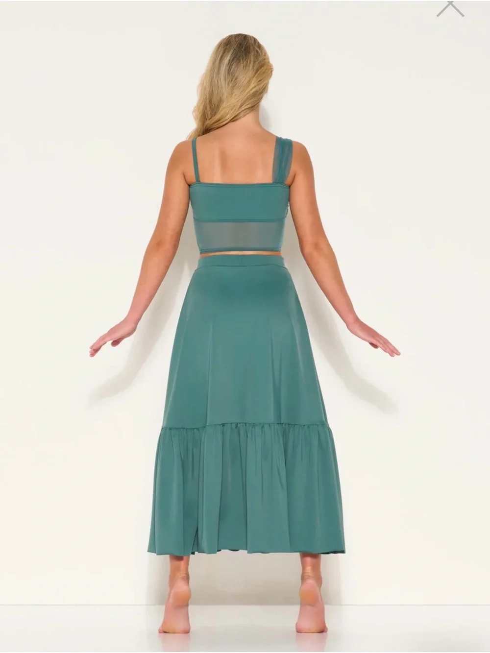 Kelle ALL OF ME - FLOUNCE SKIRT - Seaglass - MC